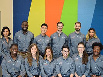 Group photo of student ambassadors